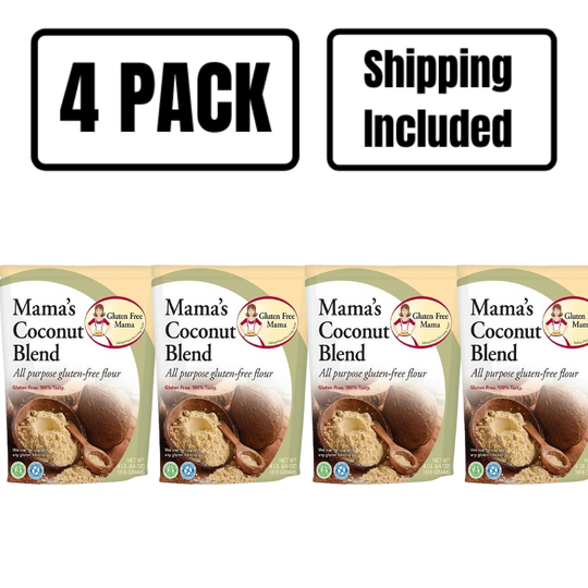 Coconut Flour | Pack of 4 | 4 lb | Shipping Included | Gluten Free Mama | 6053