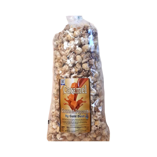 Caramel Gourmet Popcorn | 9 oz. bag | 3 Pack | All Natural | Crunchy, Fluffy Kernels | Gold Dust Kettle Corn