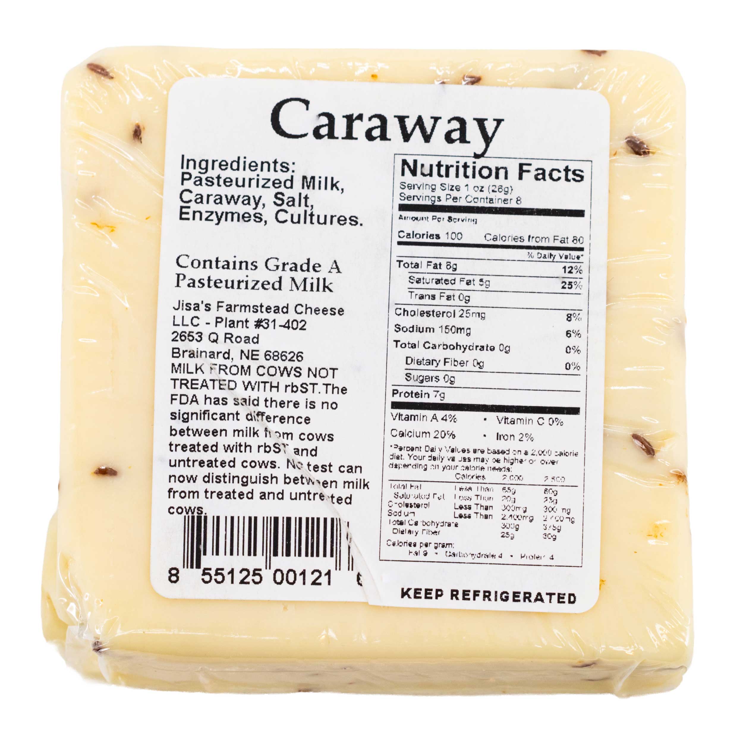 Cheese 6 Piece Sampler | Cheddar, Garden Herb, Havarti, Spinach