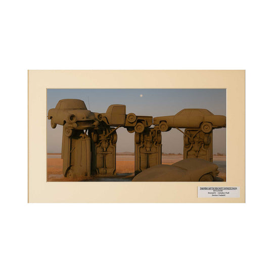 Carhenge Image "Where Are The Druids?"  | 8x10 Photograph | 2 The Ends of the Earth