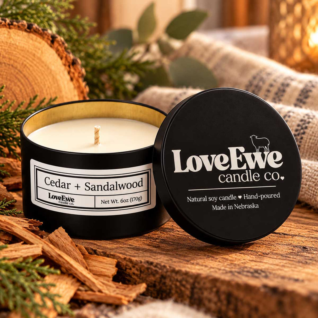 Cedar & Sandalwood Candle