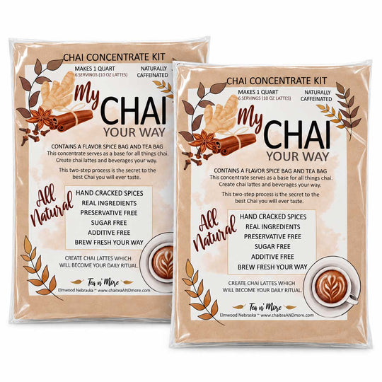 Chai tea pack of 2