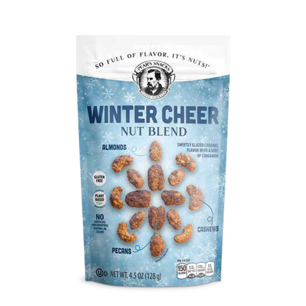 Winter Cheer Nut Mix | Pack of 6 | 4 oz | Brenmar
