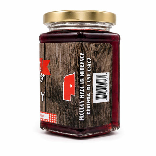 SALE PAST DATED | Cherry Jelly | 11.5 oz | Nutt Family Jams & Jellies