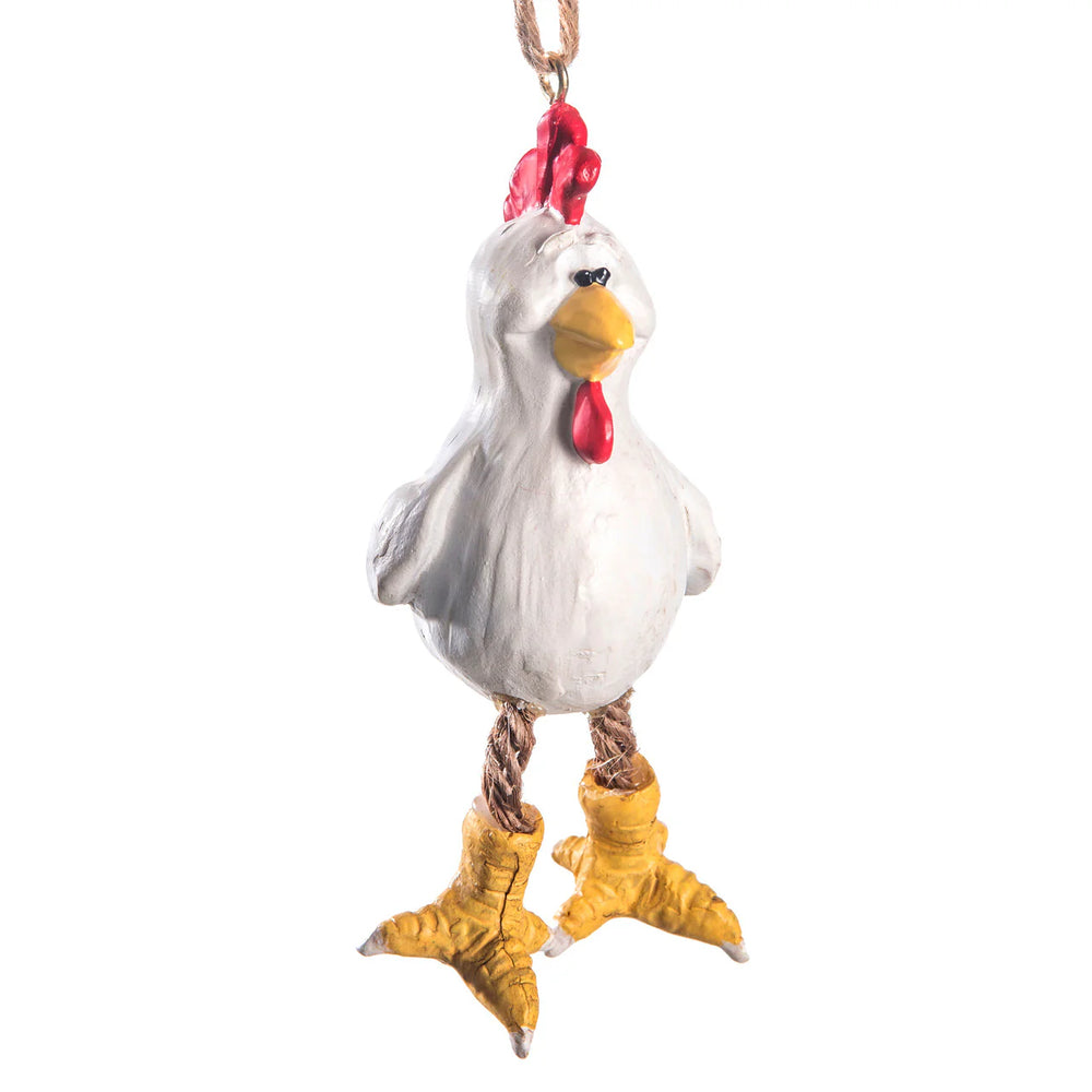 Dangly Chicken Ornament | Bert Anderson Collection