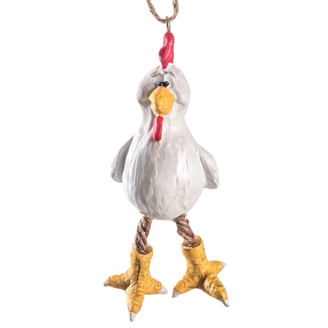 Dangly Chicken Ornament | Bert Anderson Collection
