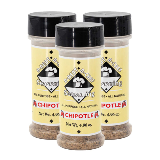 Chipotle All Purpose Seasoning | Pack of 3 | 4.96 oz | Gluten Free | A-Rent-A-Chef