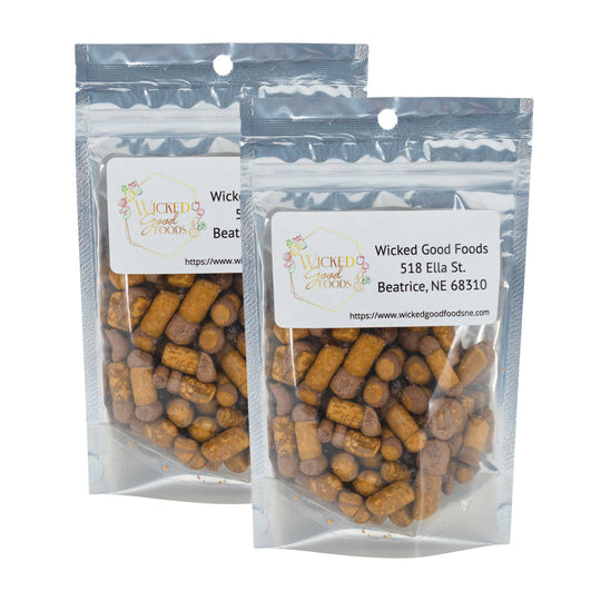 Freeze Dried Chocolate Crunchy Bites | Pack of 2 | 3 oz | Wicked Good Foods