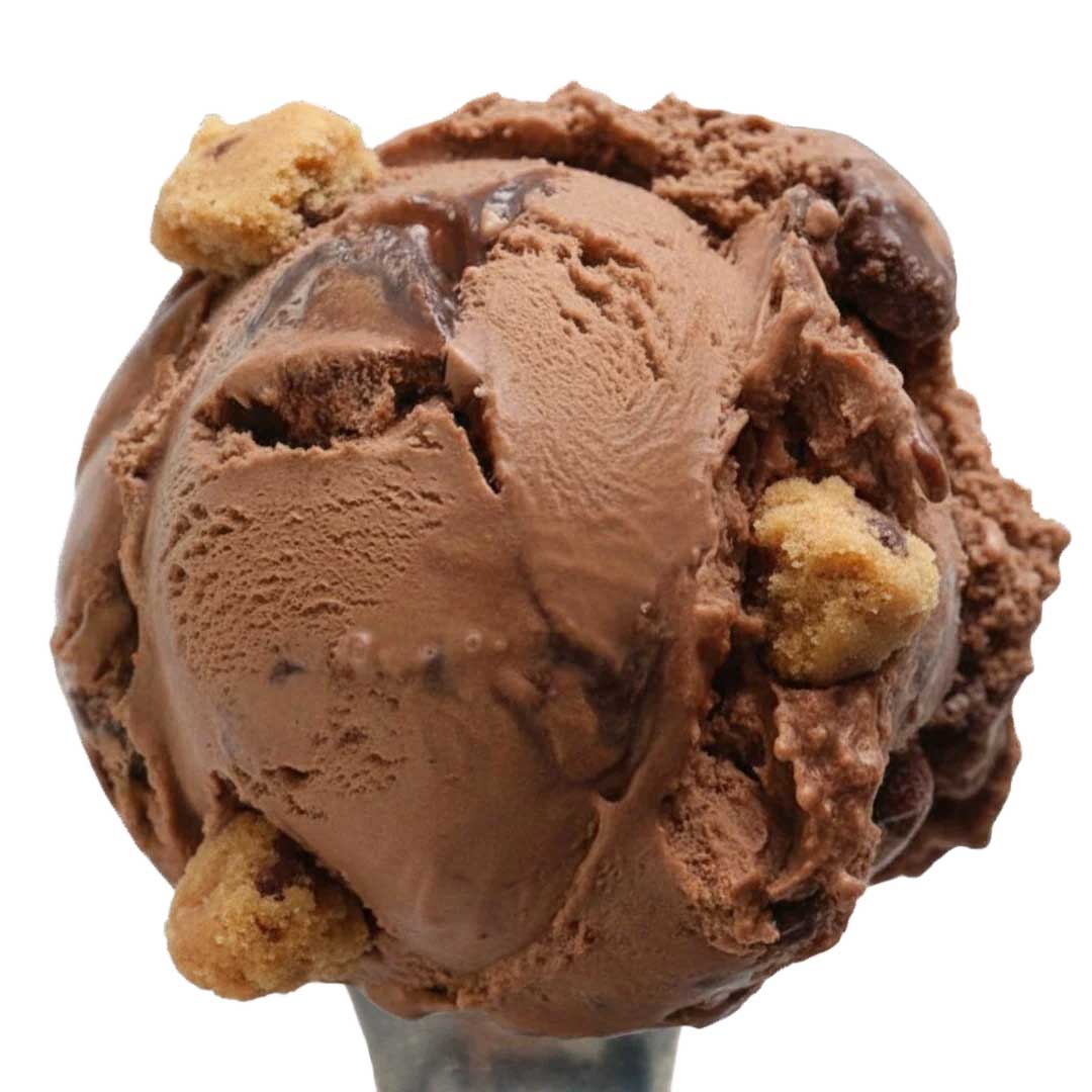 Chocolate Peanut Butter Cookie Dough Ice Cream