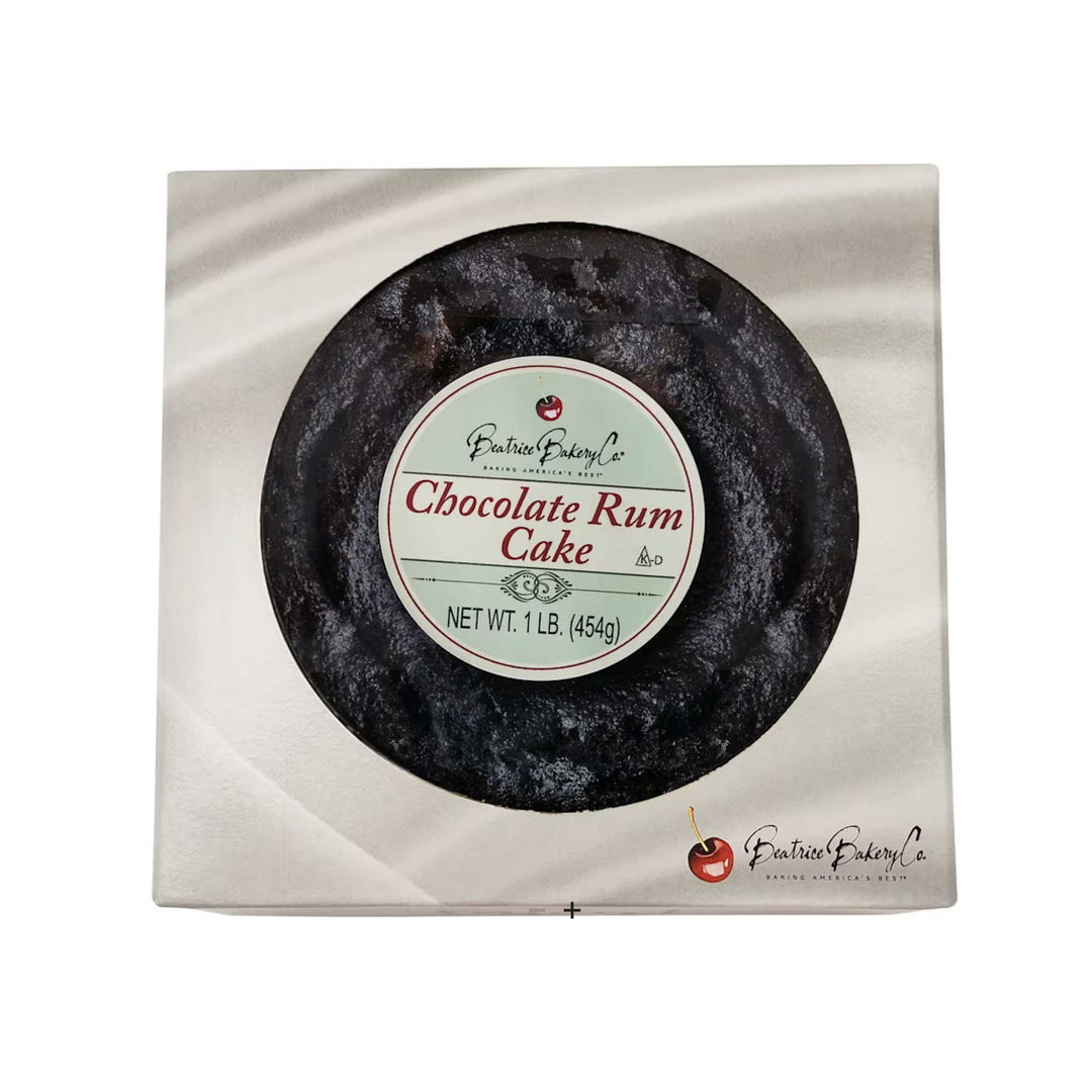 Premium Chocolate Rum Cake Ring | 1 lb | Beatrice Bakery