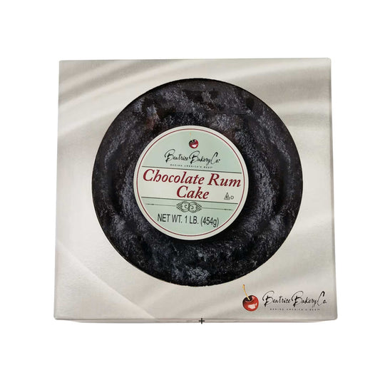 Premium Chocolate Rum Cake Ring | 1 lb | Beatrice Bakery