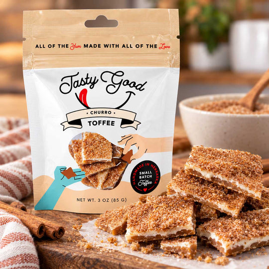 Tasty Good Churro Toffee