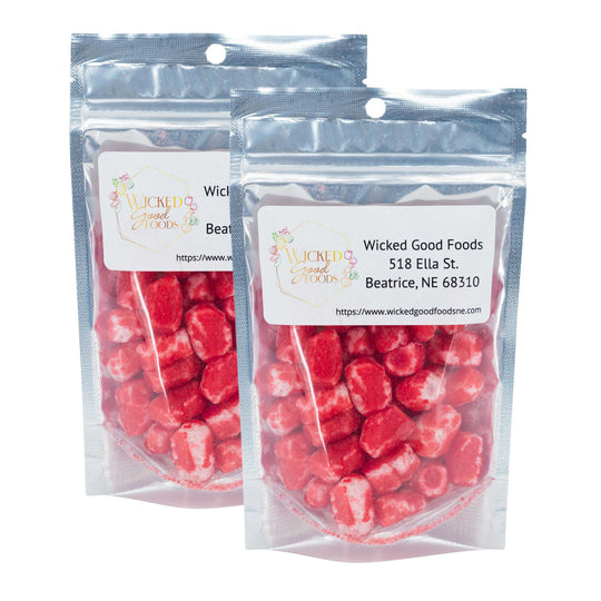 Freeze Dried Cinnamon Candy | Pack of 2 | 2 oz | Wicked Good Foods