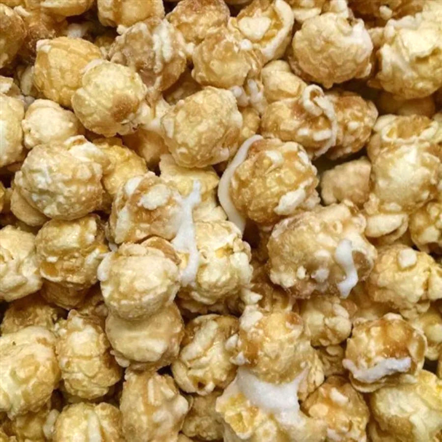Frosted Cinnamon Roll Popcorn