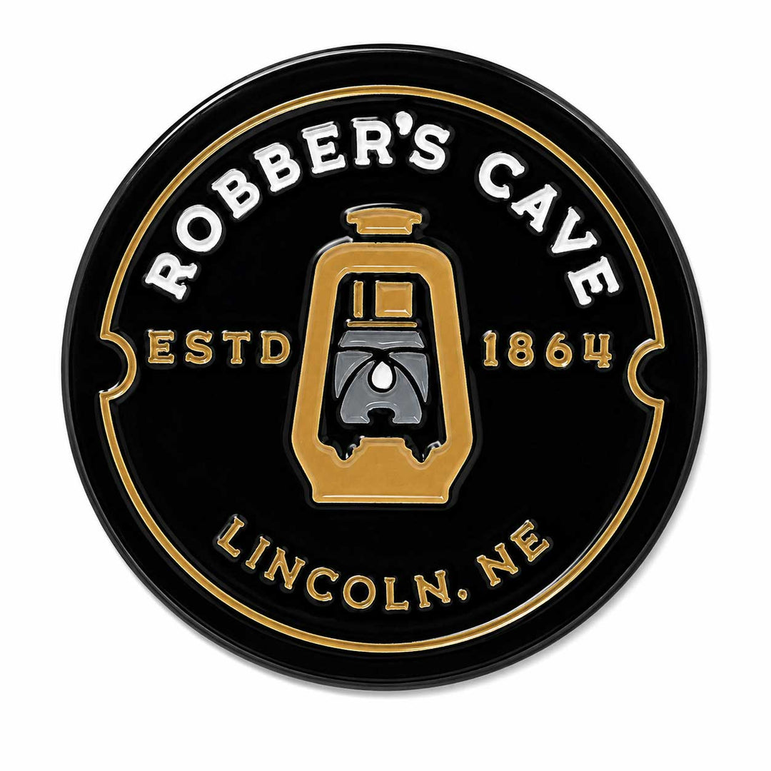 Robber's Cave Round Pin | Robber's Cave