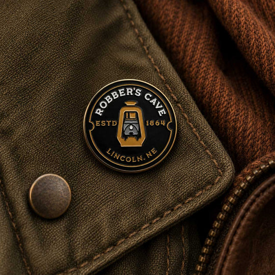 Robber's Cave Round Pin | Robber's Cave