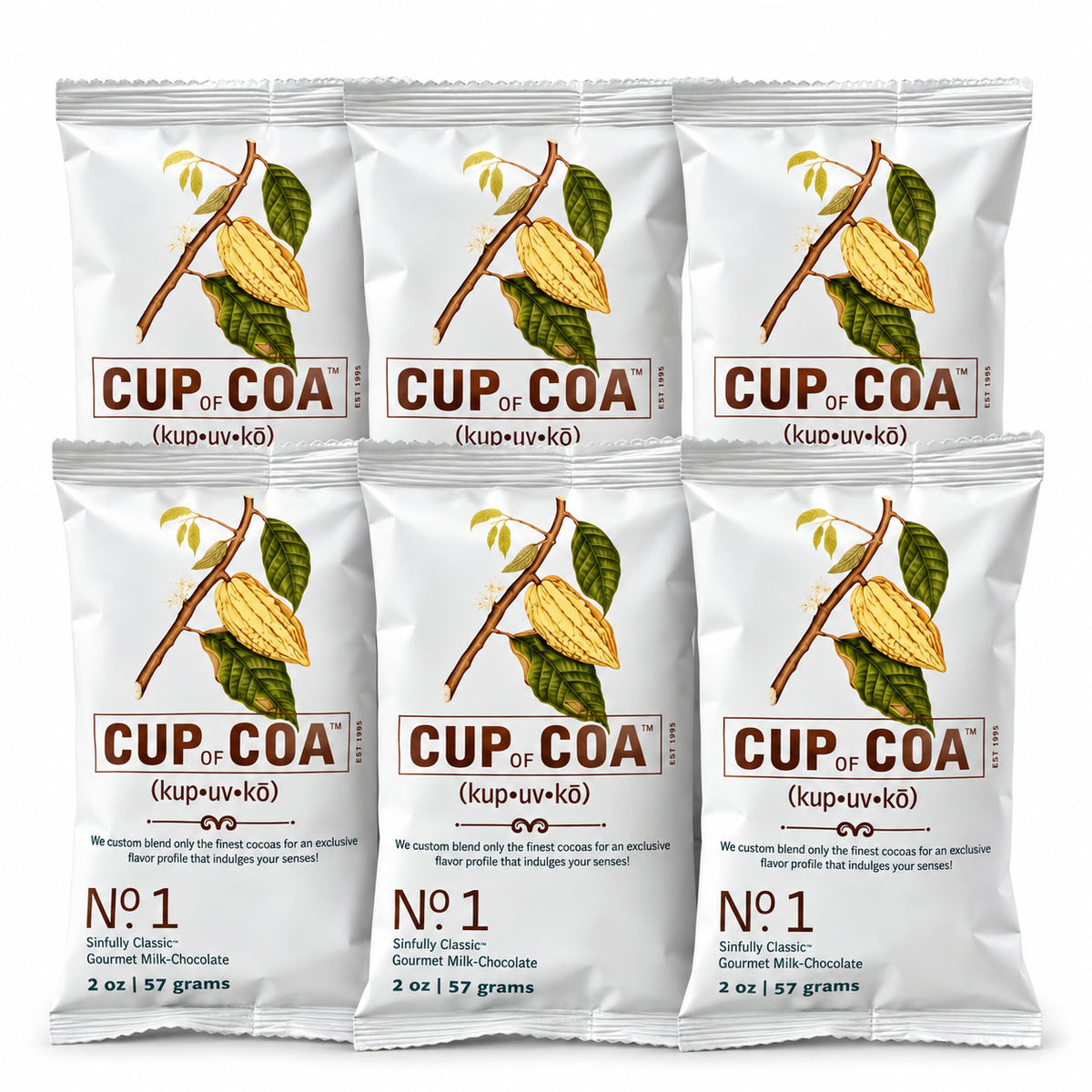 Cup of Coa Original 1 2 oz pack of 6