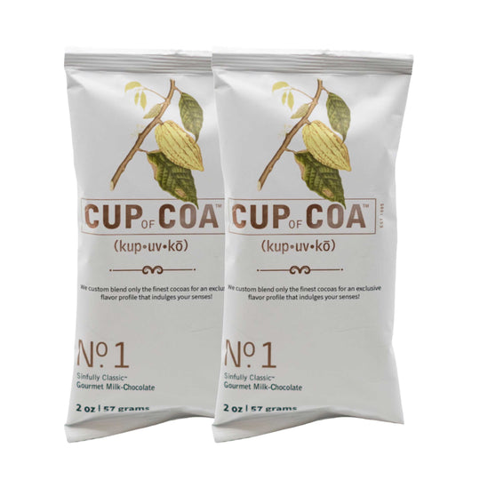 Sinfully Classic Hot Cocoa | Pack of 2 | 2 oz | Cup of Coa