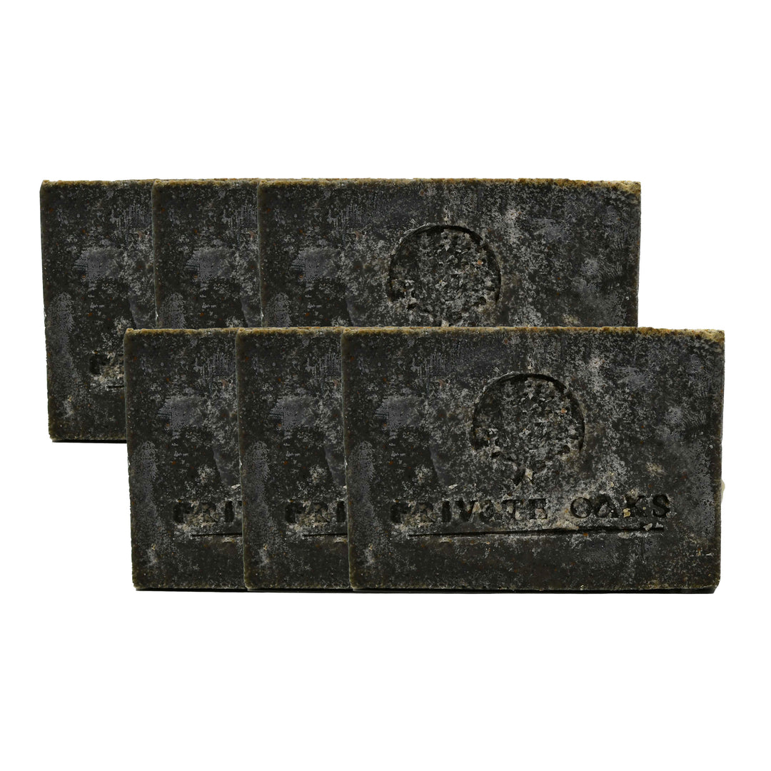 Coffee Buzz Bar Soap | Pack of 6 | 5 oz | Private Oaks Soap Co.
