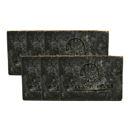 Coffee Buzz Bar Soap | Pack of 6 | 5 oz | Private Oaks Soap Co.