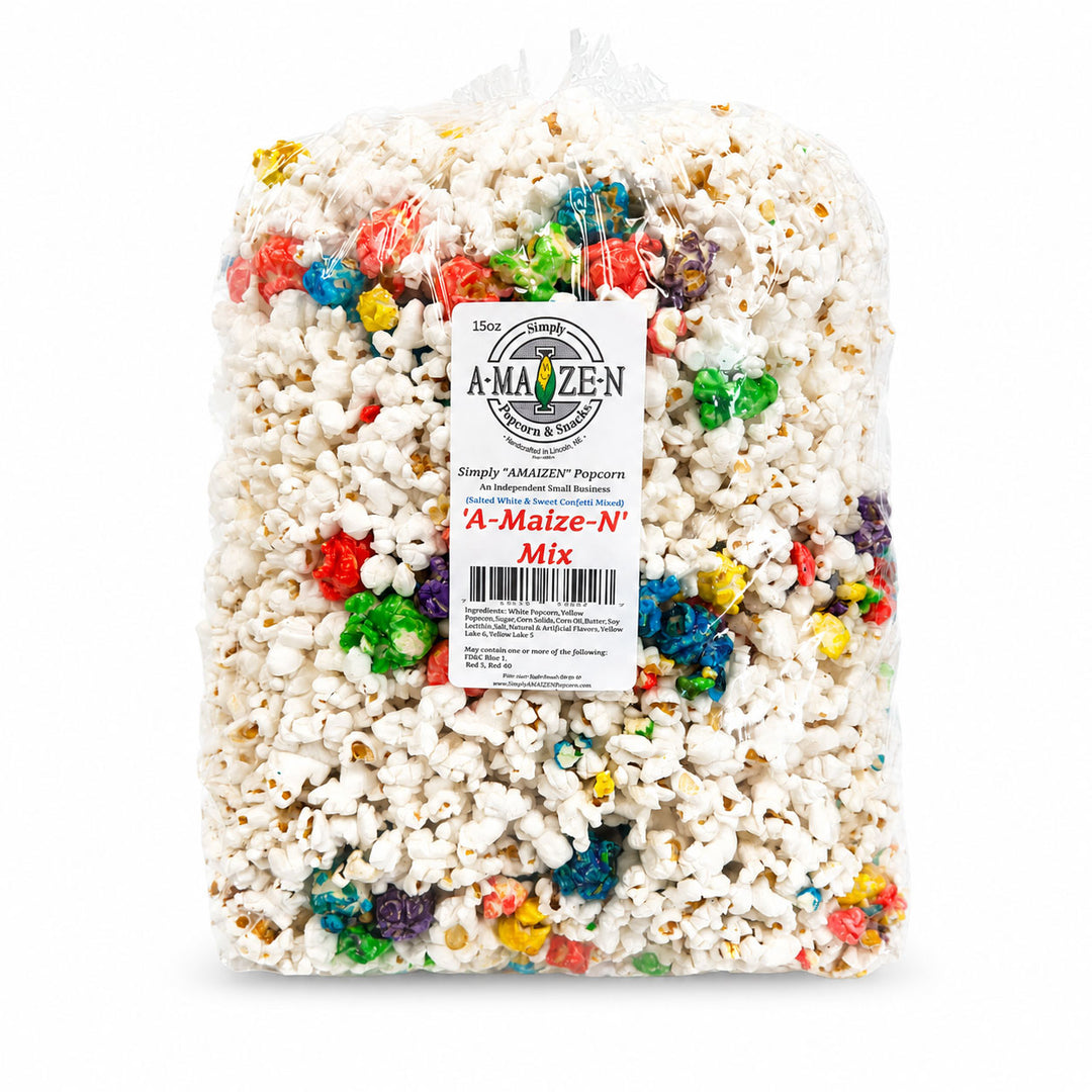 Amaizen confetti popcorn