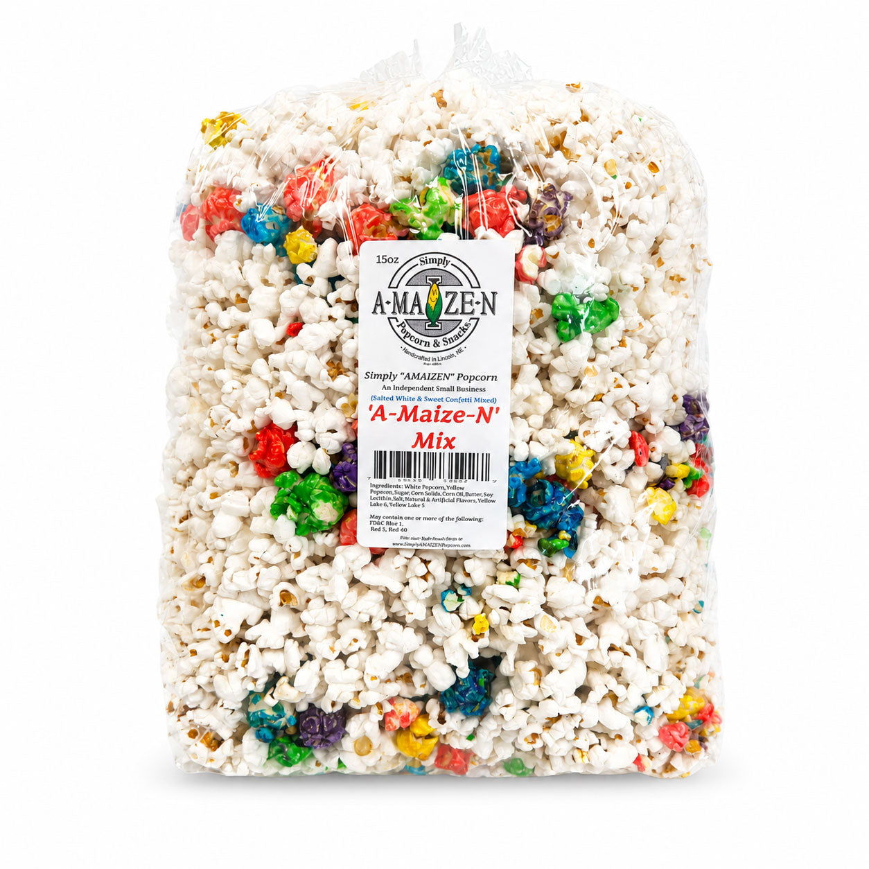 Amaizen confetti popcorn