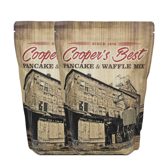 Cooper's Best Buttermilk Pancake Mix | Pack of 2 | 2.5 lb | Cooper's Best Flour | CB1005