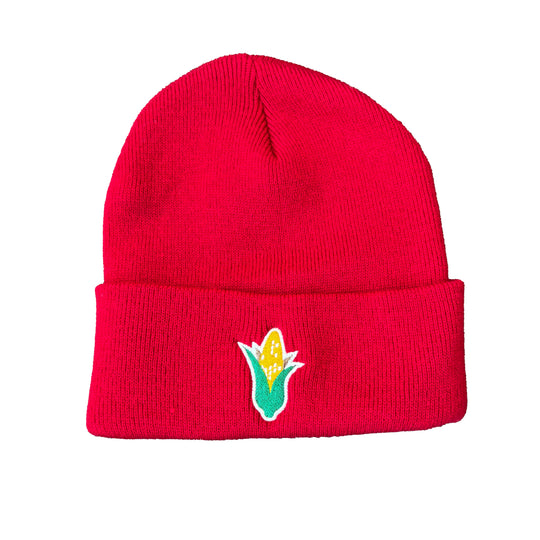 Corn Beanie | Red | HEARTlandia