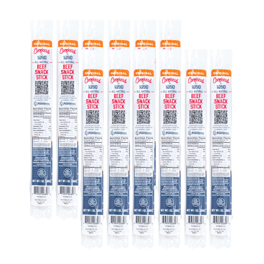 Original Flavor Beef Stick | 1 oz | Pack of 12 | JVL Enterprises