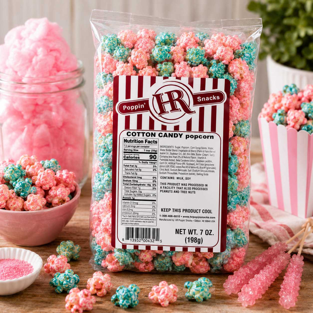 Cotton Candy Popcorn