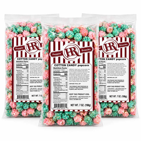 Cotton Candy Popcorn Pack of 3