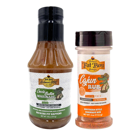 Fat Boy Turkey and Poultry Package | Creole Butter & Cajun Rub | Gluten Free | Hickman's Fat Boy BBQ