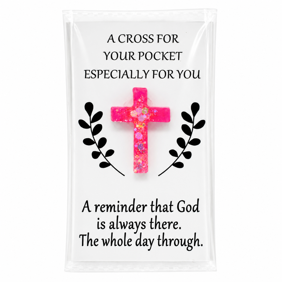 Pink Pocket Cross