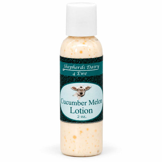 Cucumber Melon Lotion | 2 oz | Shepherd's Dairy 4 Ewe