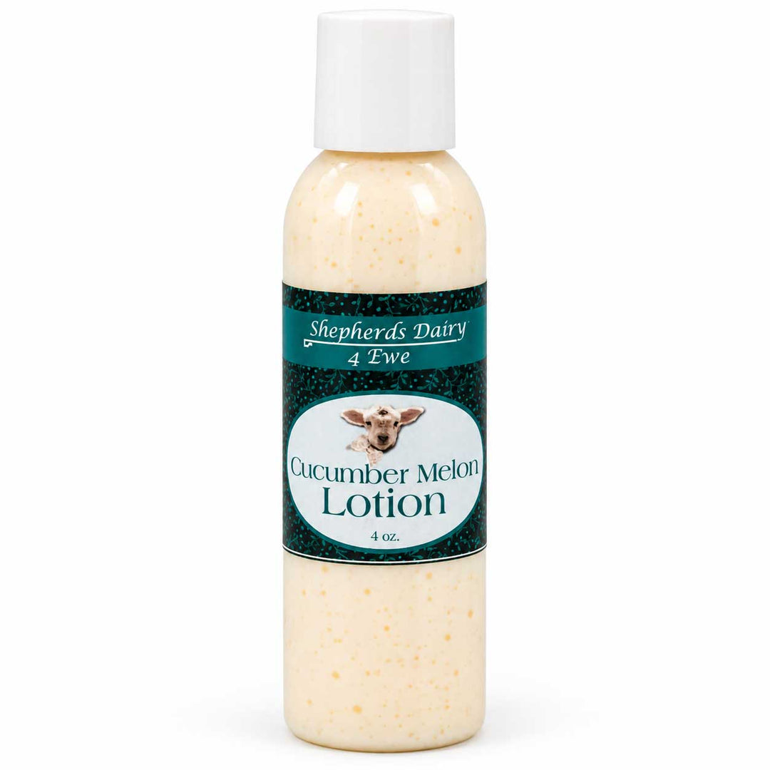 Cucumber Melon Lotion | 4 oz | Shepherd's Dairy 4 Ewe
