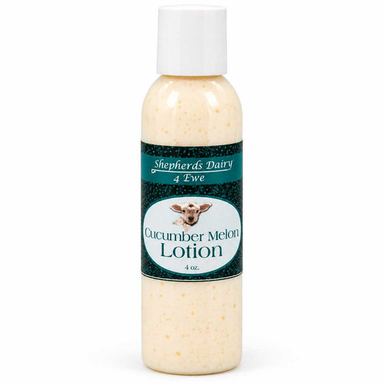 Cucumber Melon Lotion | 4 oz | Shepherd's Dairy 4 Ewe