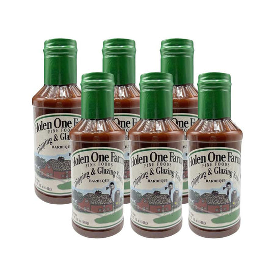 Barbecue Dipping & Glazing Sauce | 19 oz | Pack of 6 | Holen One Farms