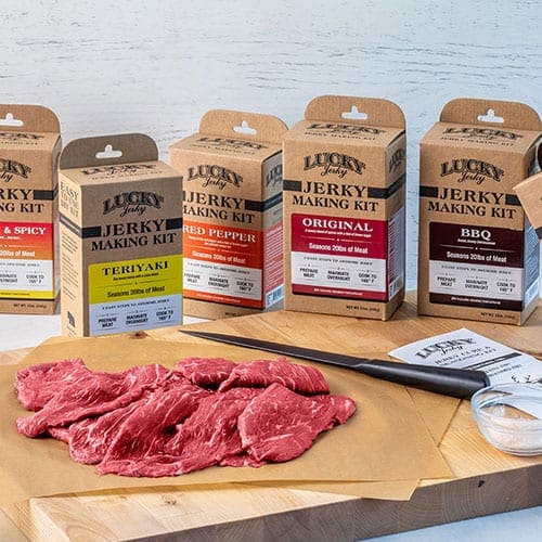 Jerky Making Kit | 12 oz. Box | Original Flavor | Bold & Savory Tasting | DIY Jerky Kit | 3 Easy Steps | Instructions Included | Seasons 20 LBS. Of Meat | Perfect Gift For Hunter | Jerky & Cure Seasoning | Nebraska Jerky