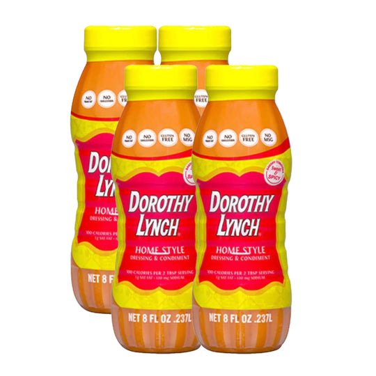 Homestyle Dorothy Lynch Salad Dressing | Pack of 4 | 8 oz | Gluten Free