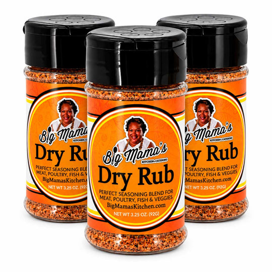 Big Mama's Dry Rub | Pack of 3 | 3.25 oz | Big Mama's Kitchen & Catering