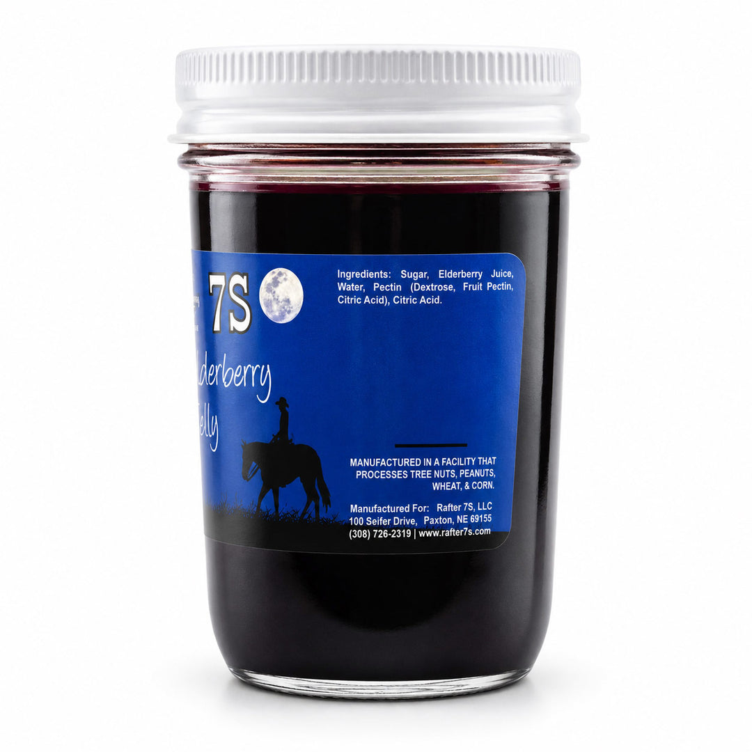 Wild Elderberry Jelly