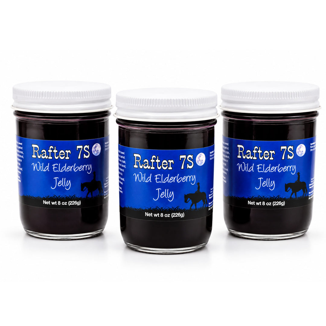 Wild Elderberry Jelly Pack of 3
