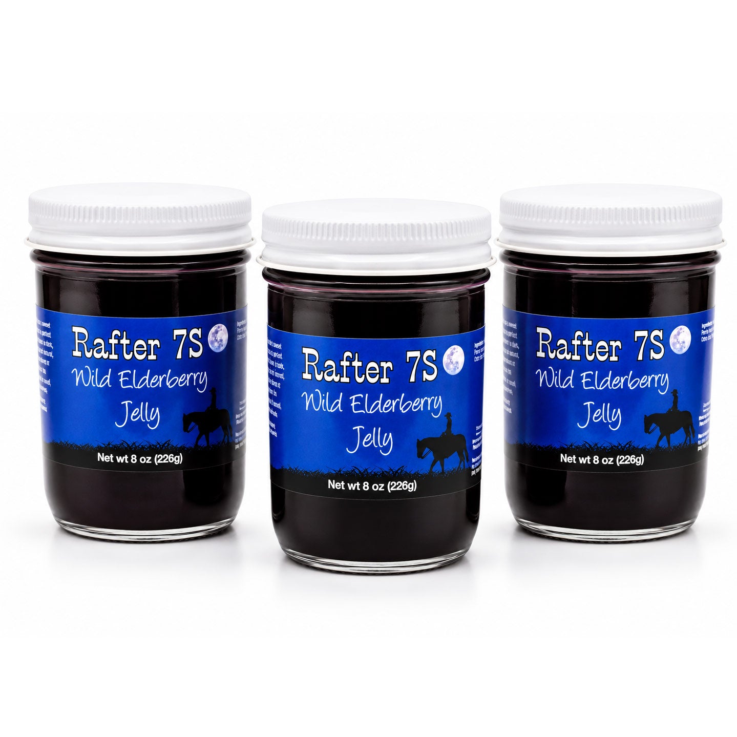 Wild Elderberry Jelly Pack of 3