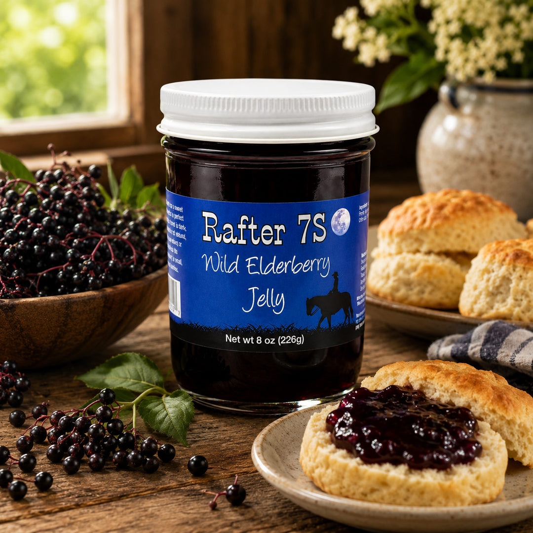 Wild Elderberry Jelly