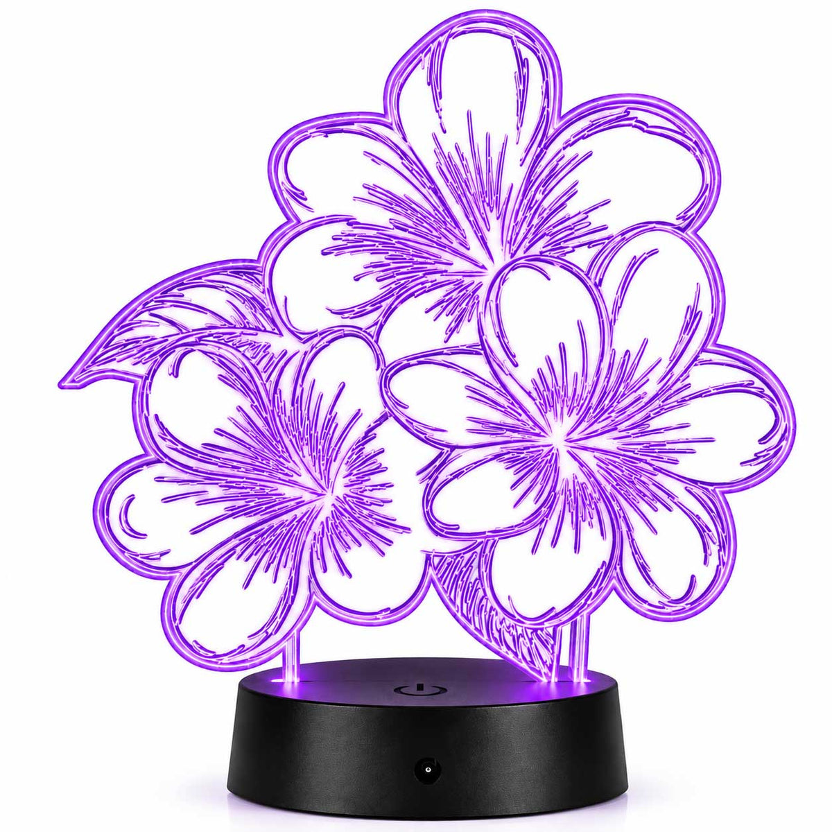 Flower LED Plaque