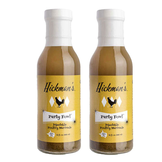 Hickman’s Party Fowl Poultry Injectable Marinade | Pack of 2 | Gluten Free | Hickman's Fat Boy BBQ
