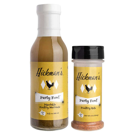 Hickman’s Party Fowl Poultry Package | Marinade & Rub | Gluten Free | Hickman's Fat Boy BBQ