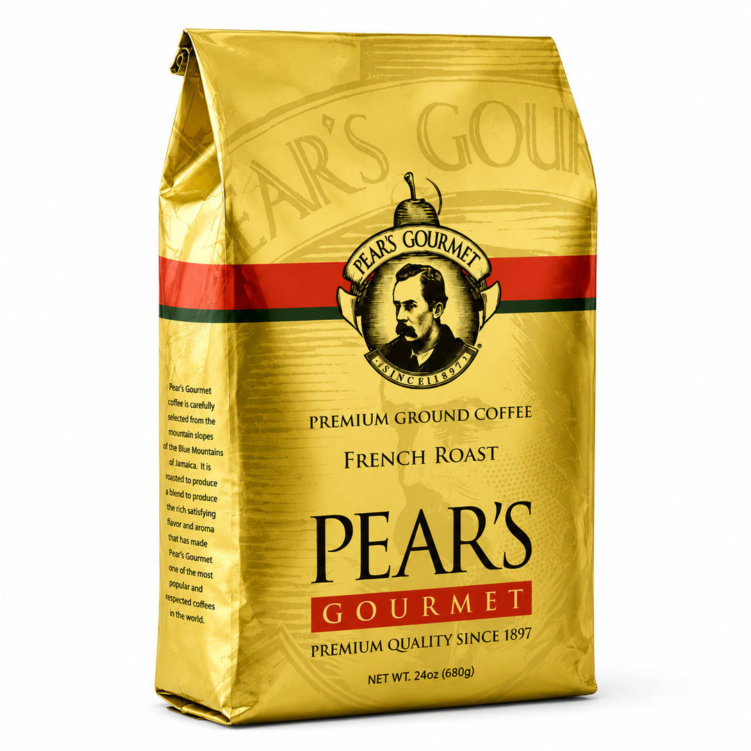 Pear's Gourmet French Roast 24 oz Coffee