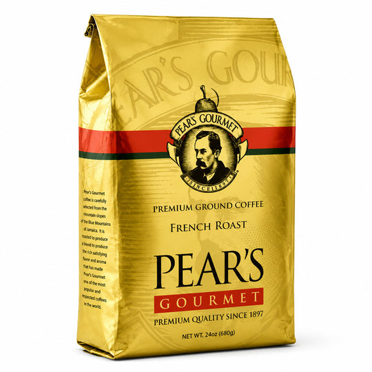 Pear's Gourmet French Roast 24 oz Coffee