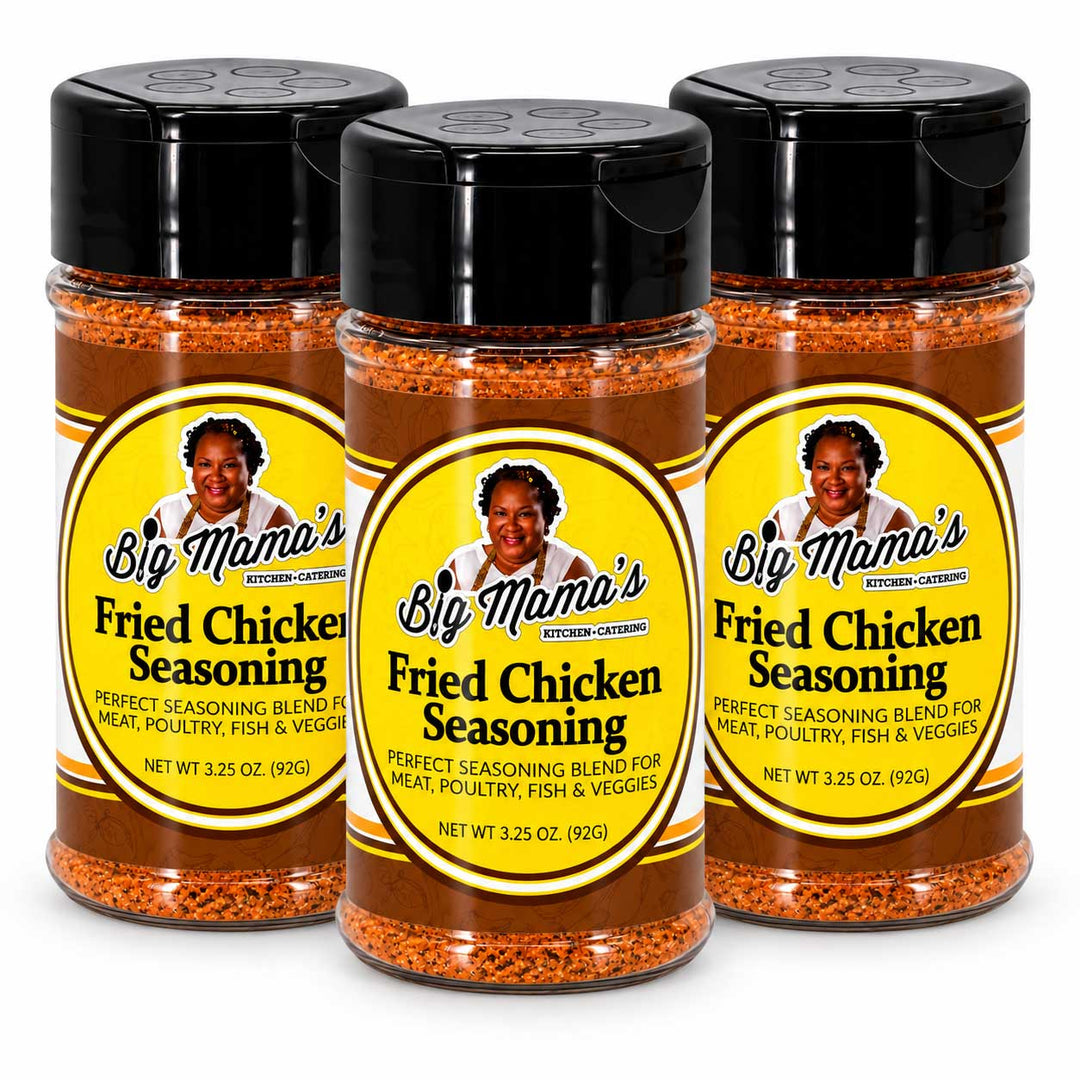 Oven Fried Chicken Seasoning | Pack of 3 | 3.25 oz | Big Mama's Kitchen & Catering